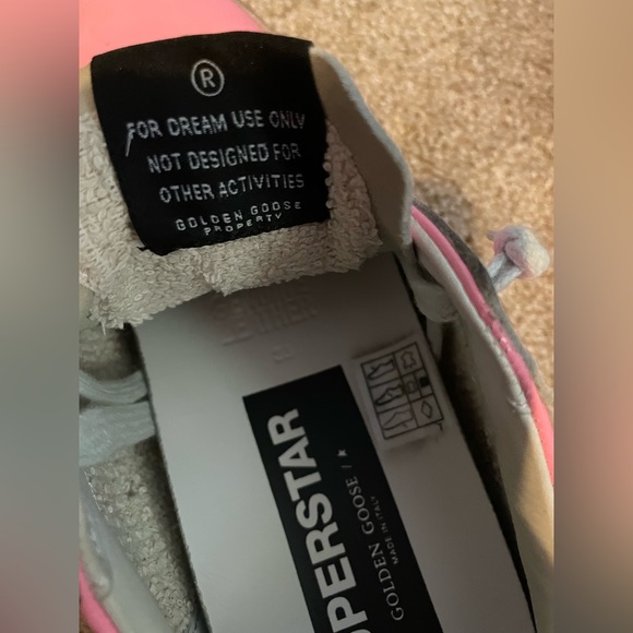 Hot pink new size 36 Golden goose super star - Picture 3 of 7